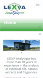 Mobile Screenshot of lexva-analytique.com